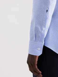 Seidensticker Herren Business Hemd - Slim Fit in blau