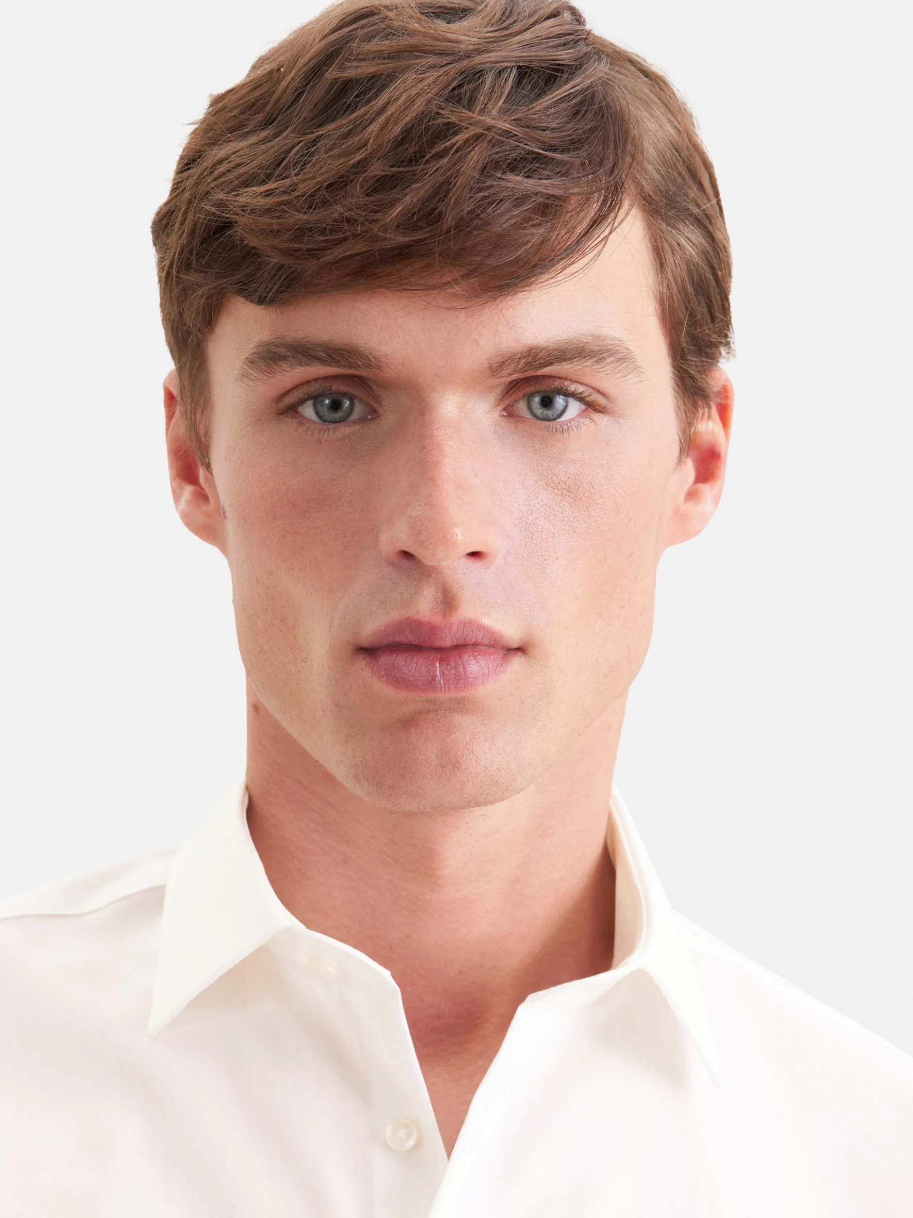 Seidensticker Herren Business Hemd - Shaped Fit in ecru