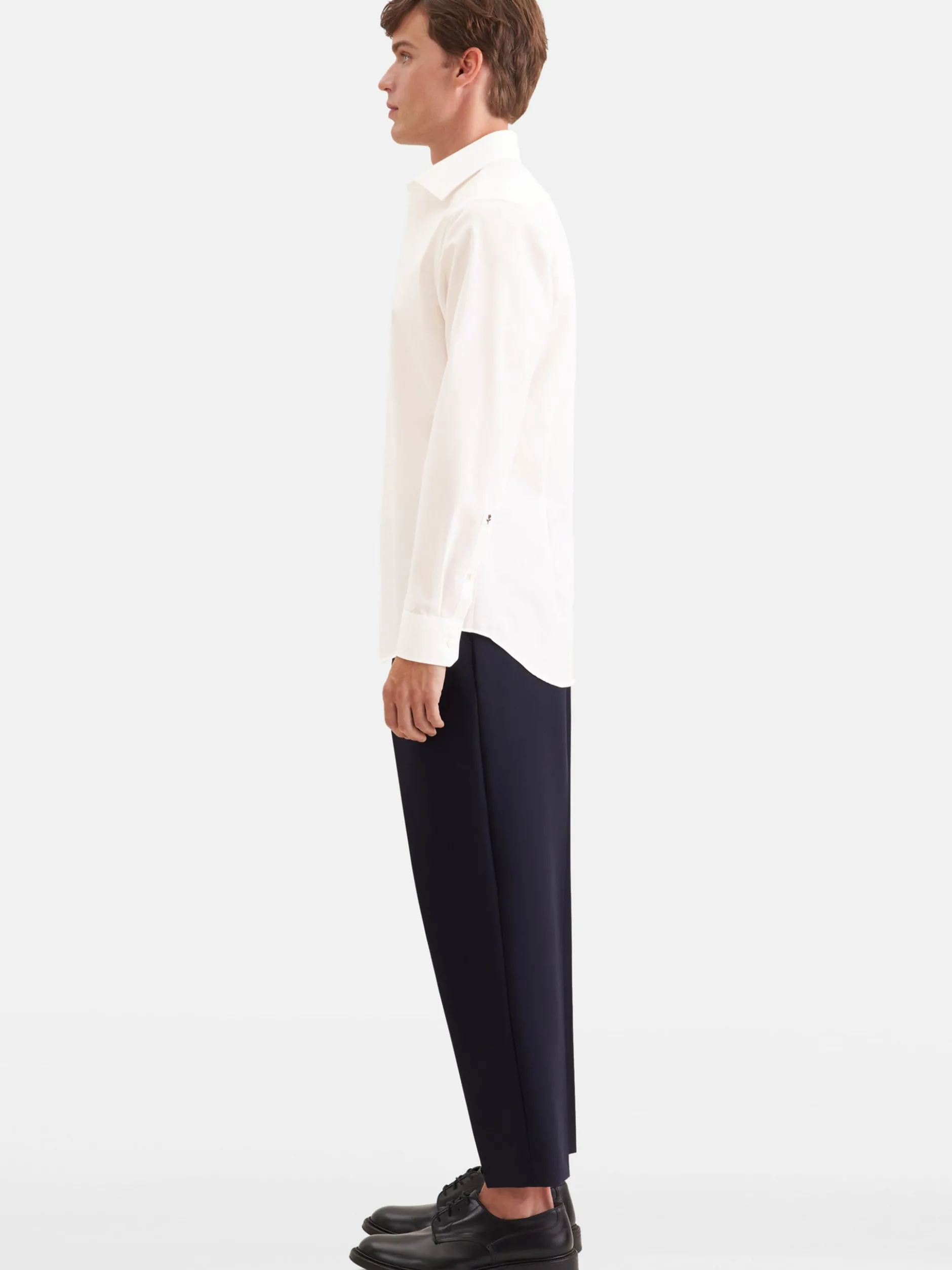 Seidensticker Herren Business Hemd - Shaped Fit in ecru