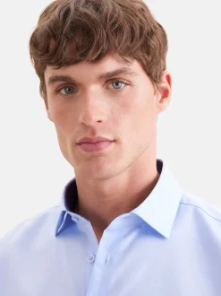 Seidensticker Herren Business Hemd - Slim Fit in blau