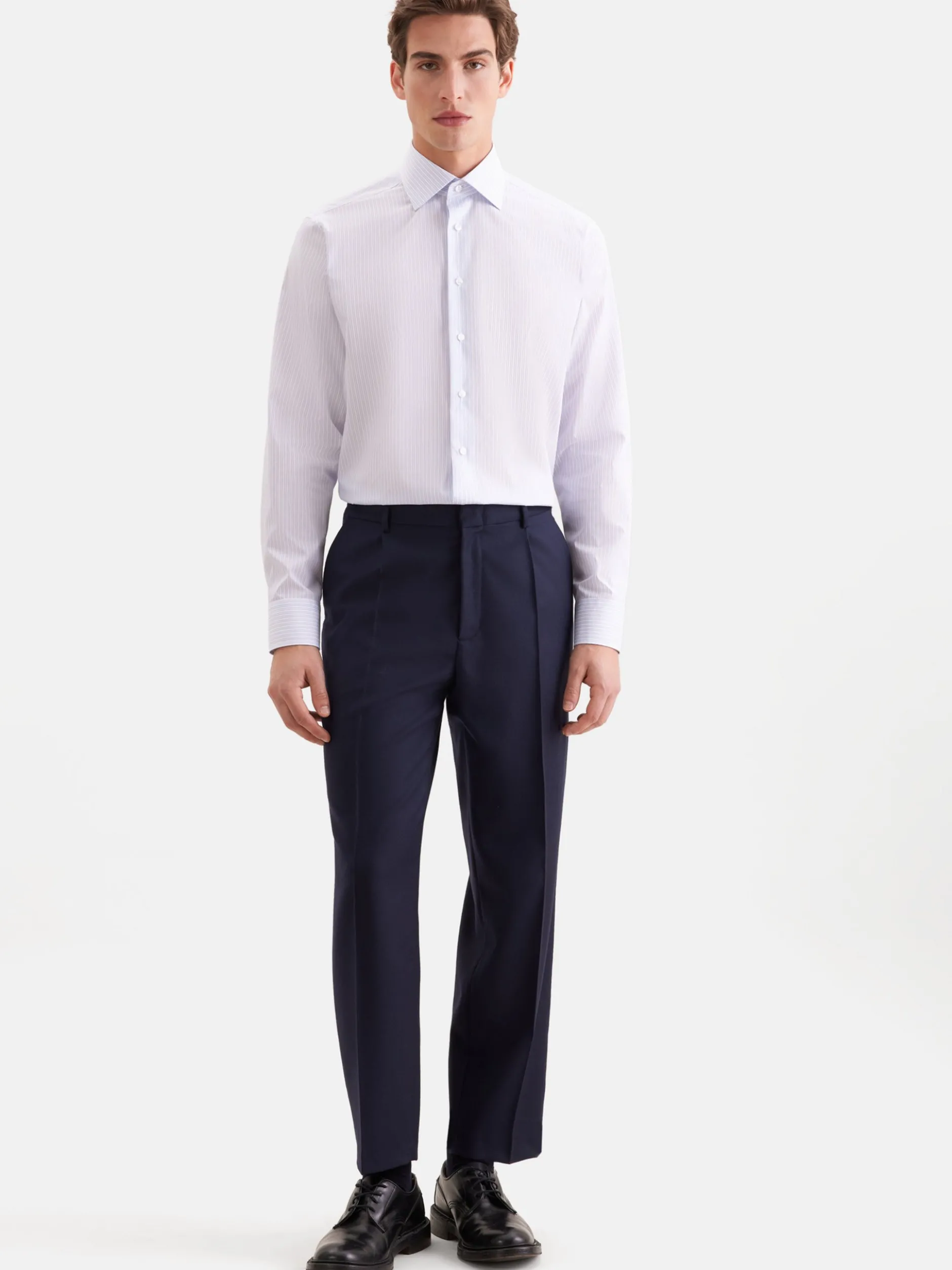 Seidensticker Herren Business Hemd - Regular Fit in hellblau