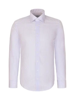 Seidensticker Herren Business Hemd - Regular Fit in hellblau