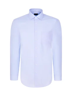 Seidensticker Herren Business Hemd - Regular Fit in blau