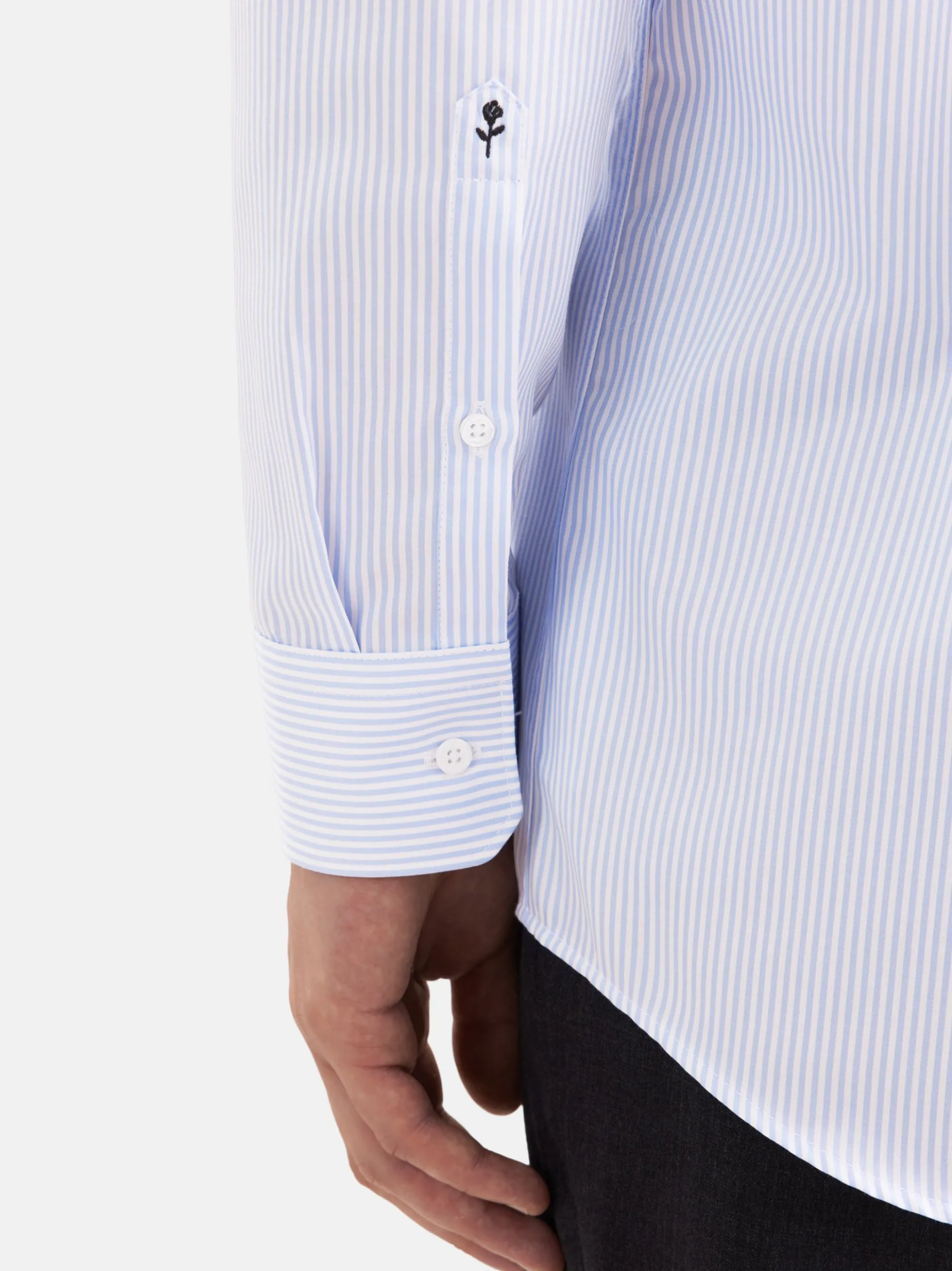 Seidensticker Herren Business Hemd - Regular Fit in hellblau