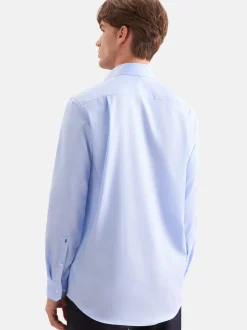 Seidensticker Herren Business Hemd - Regular Fit in blau