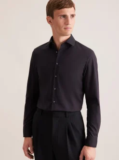 Seidensticker Herren Business Hemd - X-Slim Fit in schwarz