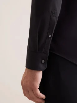 Seidensticker Herren Business Hemd - X-Slim Fit in schwarz