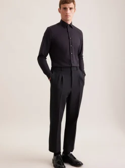 Seidensticker Herren Business Hemd - X-Slim Fit in schwarz