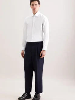 Seidensticker Herren Business Hemd - Slim Fit in weiß