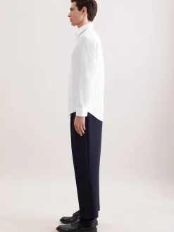 Seidensticker Herren Business Hemd - Slim Fit in weiß