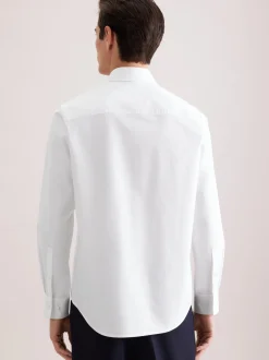 Seidensticker Herren Business Hemd - Straight Fit in weiß
