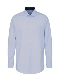 Seidensticker Herren Business Hemd - Regular Fit in hellblau