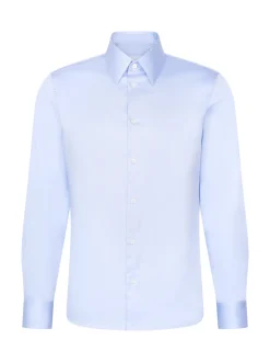 Seidensticker Herren Business Hemd - Straight Fit in hellblau