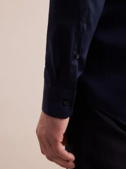 Seidensticker Herren Business Hemd - Regular Fit in blau
