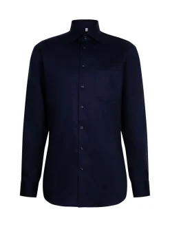 Seidensticker Herren Business Hemd - Regular Fit in blau