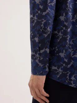 Seidensticker Herren Business Hemd - Regular Fit in blau