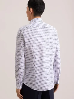 Seidensticker Herren Business Hemd - Shaped Fit in weiß