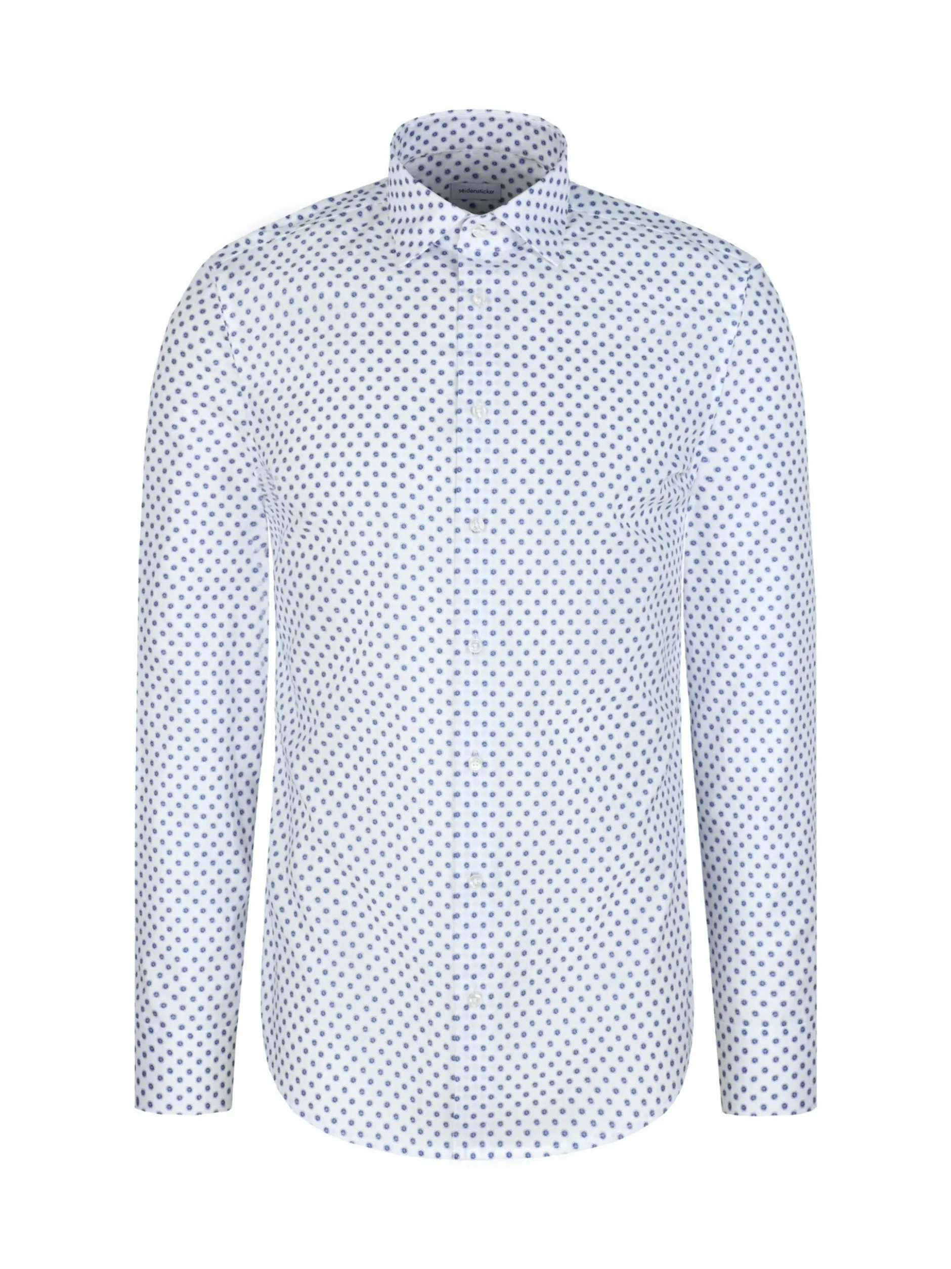 Seidensticker Herren Business Hemd - Shaped Fit in weiß