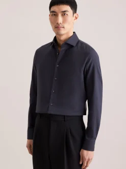 Seidensticker Herren Business Hemd - Slim Fit in anthrazit