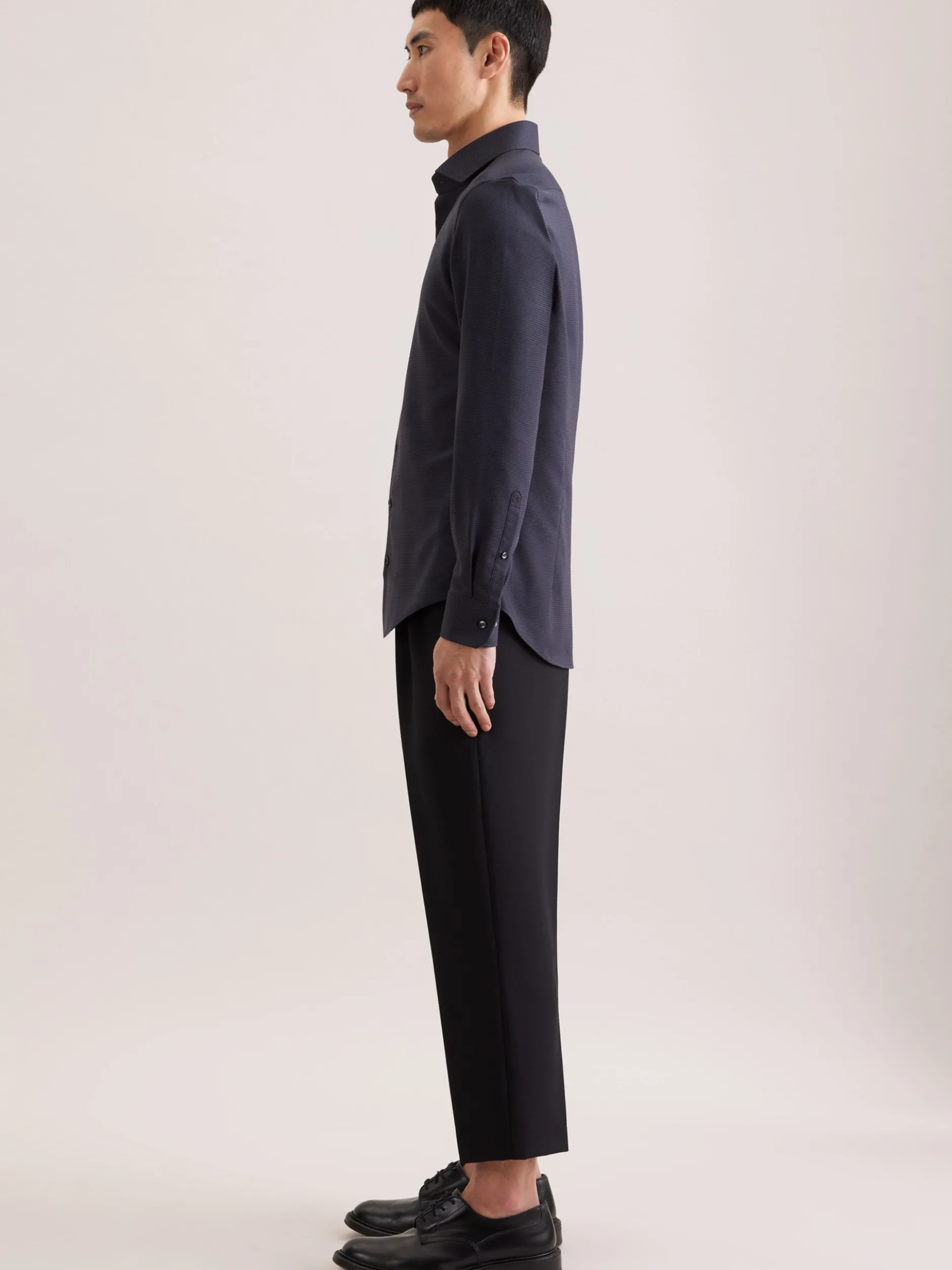 Seidensticker Herren Business Hemd - Slim Fit in anthrazit