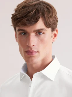 Seidensticker Herren Business Hemd - Shaped Fit in weiß