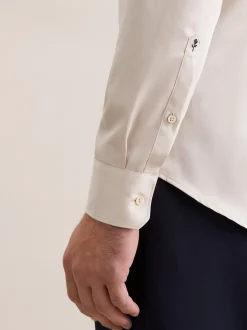 Seidensticker Herren Business Hemd - Slim Fit in beige