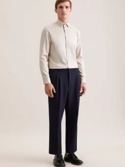 Seidensticker Herren Business Hemd - Slim Fit in beige