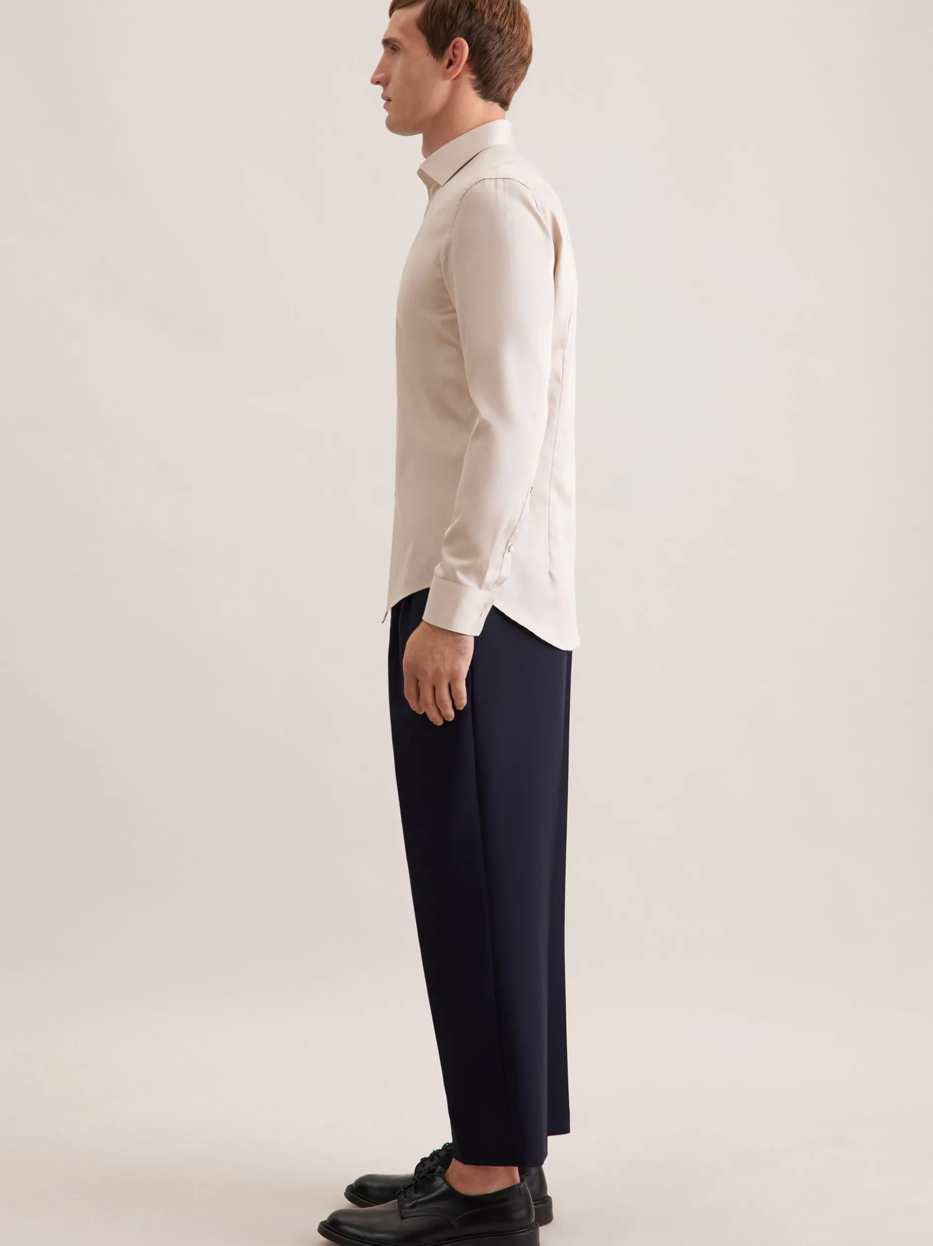 Seidensticker Herren Business Hemd - Slim Fit in beige