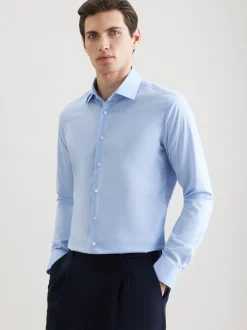 Seidensticker Herren Business Hemd - X-Slim Fit in hellblau