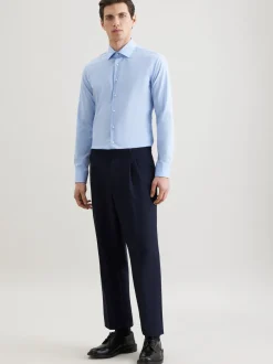 Seidensticker Herren Business Hemd - X-Slim Fit in hellblau