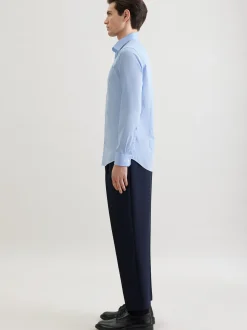 Seidensticker Herren Business Hemd - X-Slim Fit in hellblau