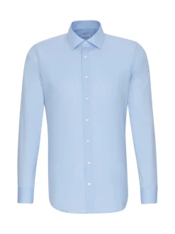 Seidensticker Herren Business Hemd - X-Slim Fit in hellblau