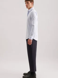 Seidensticker Herren Business Hemd - X-Slim Fit in hellblau