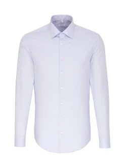 Seidensticker Herren Business Hemd - X-Slim Fit in hellblau