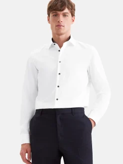 Seidensticker Herren Business Hemd - Slim Fit in weiß