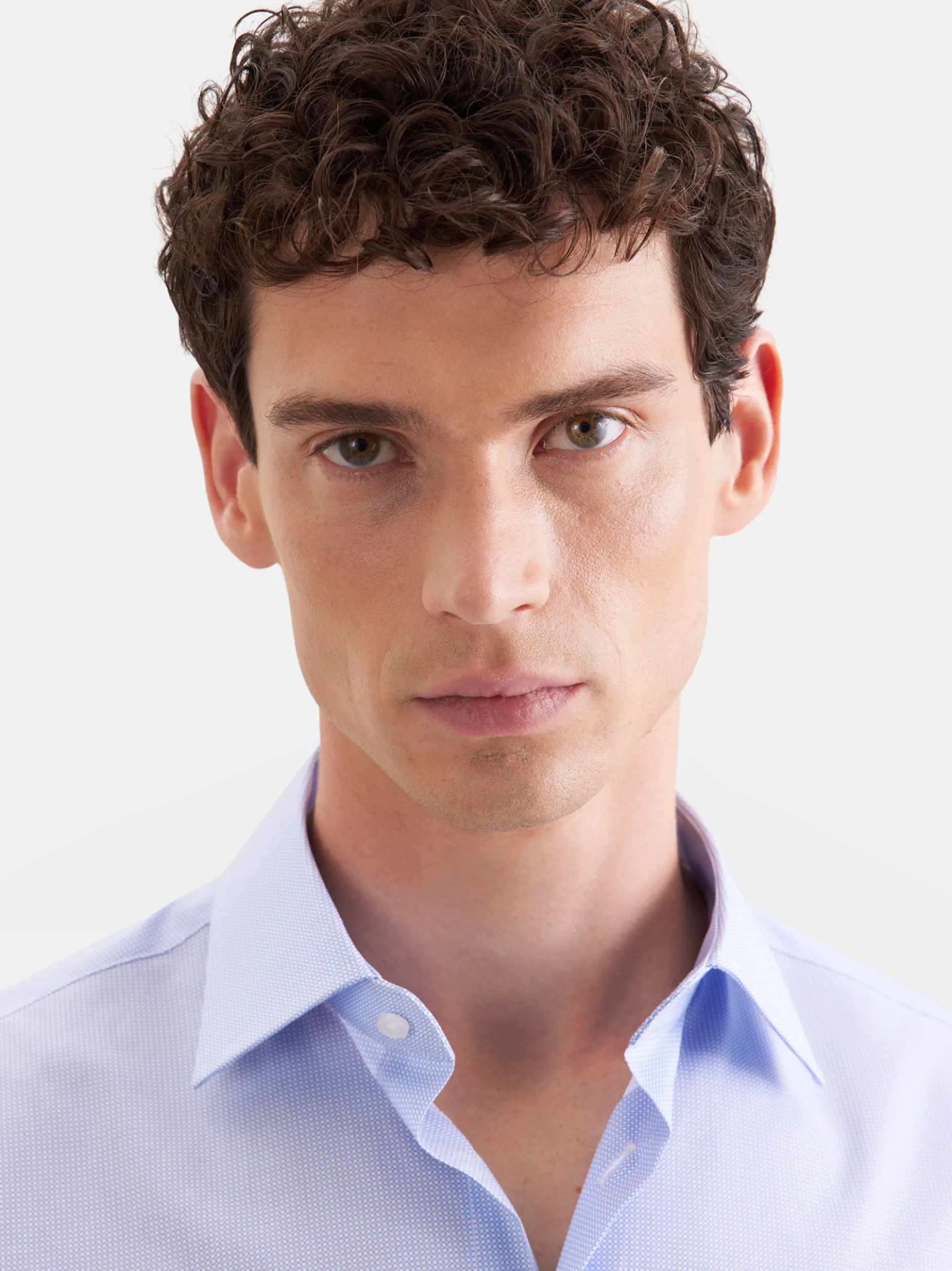 Seidensticker Herren Business Hemd - Shaped Fit in blau