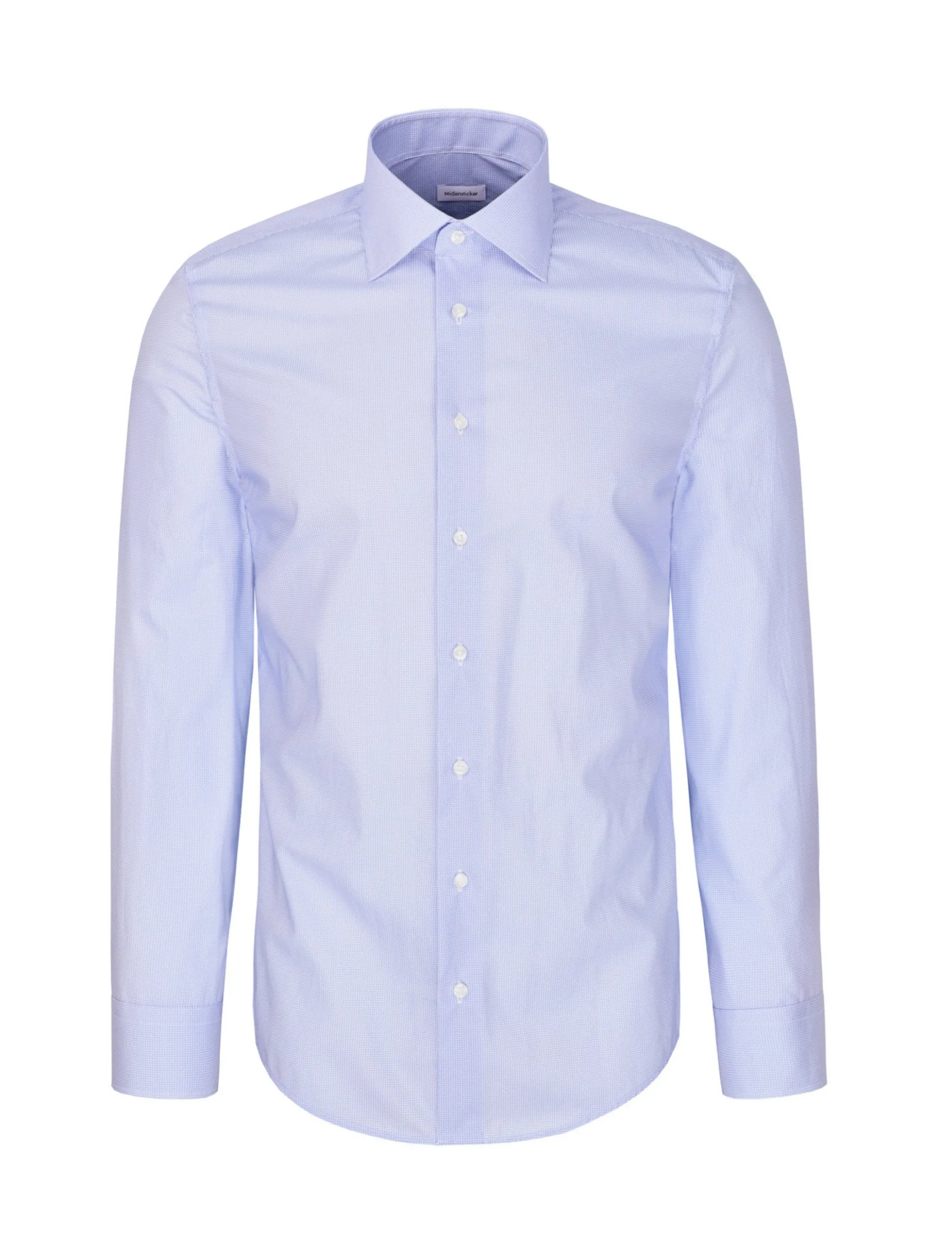 Seidensticker Herren Business Hemd - Shaped Fit in blau