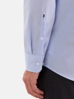 Seidensticker Herren Business Hemd - Regular Fit in blau