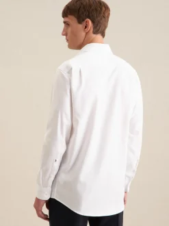 Seidensticker Herren Business Hemd - Regular Fit in weiß