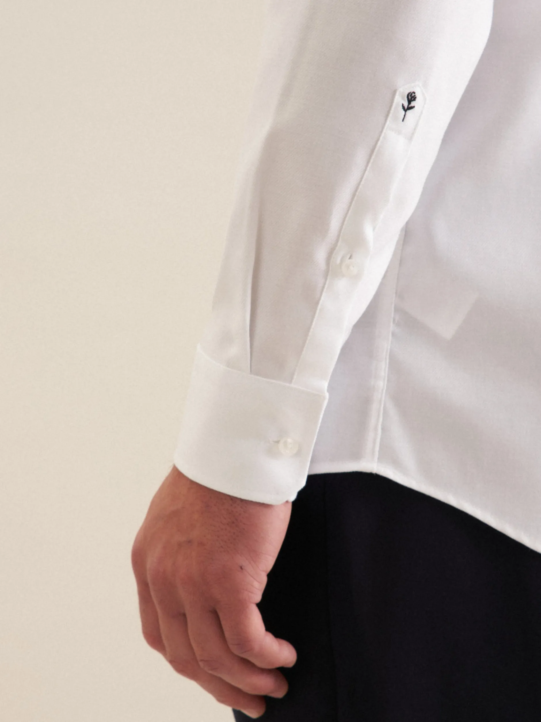Seidensticker Herren Business Hemd - Regular Fit in weiß