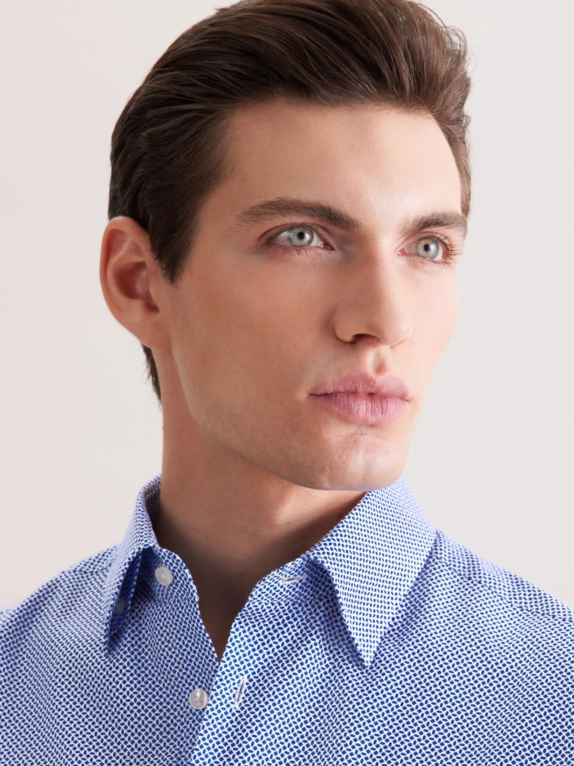 Seidensticker Herren Business Hemd - Regular Fit in blau