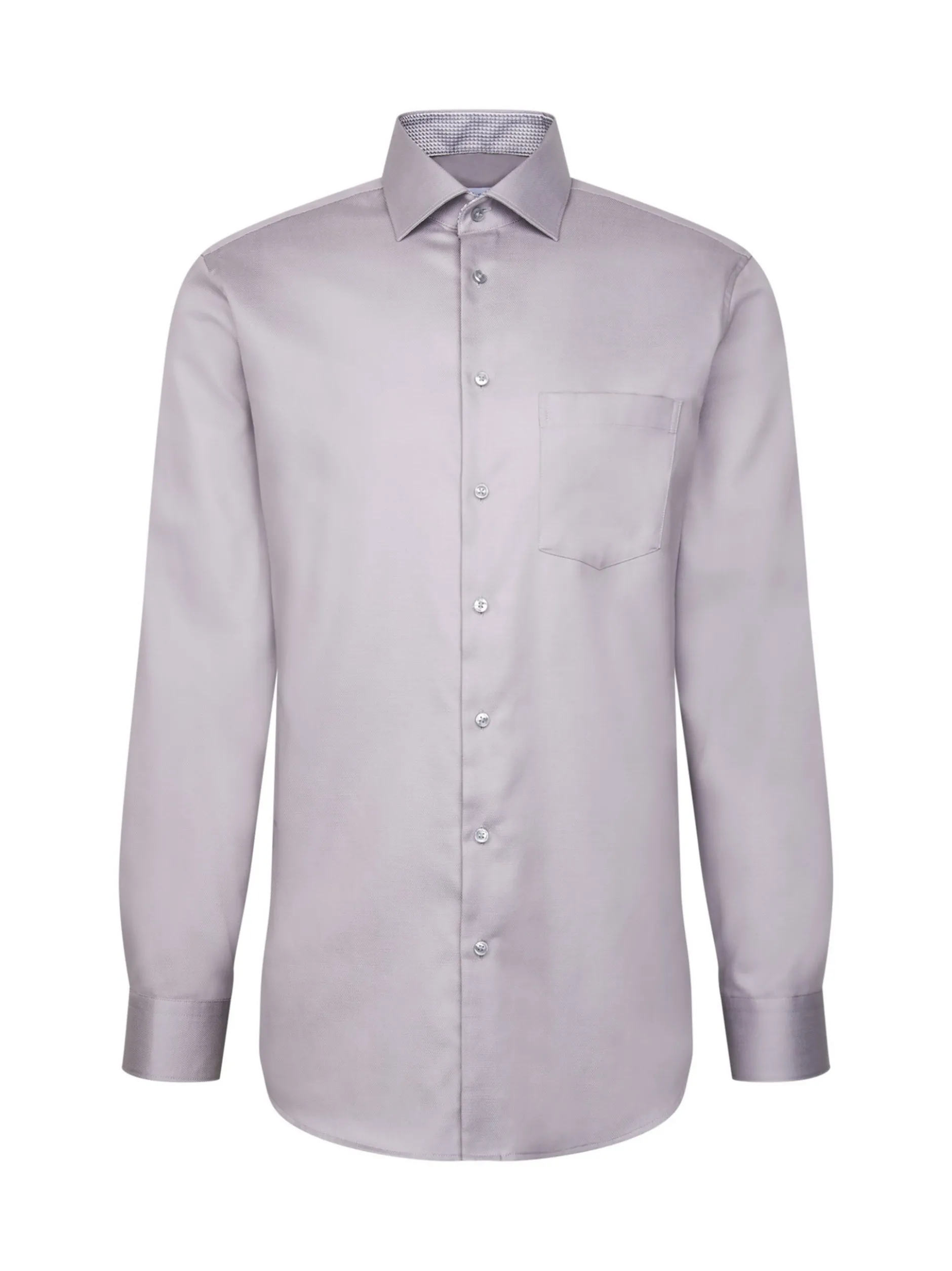 Seidensticker Herren Business Hemd - Regular Fit in grau