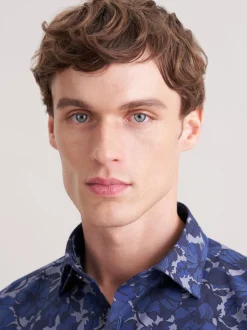 Seidensticker Herren Business Hemd - Shaped Fit in blau