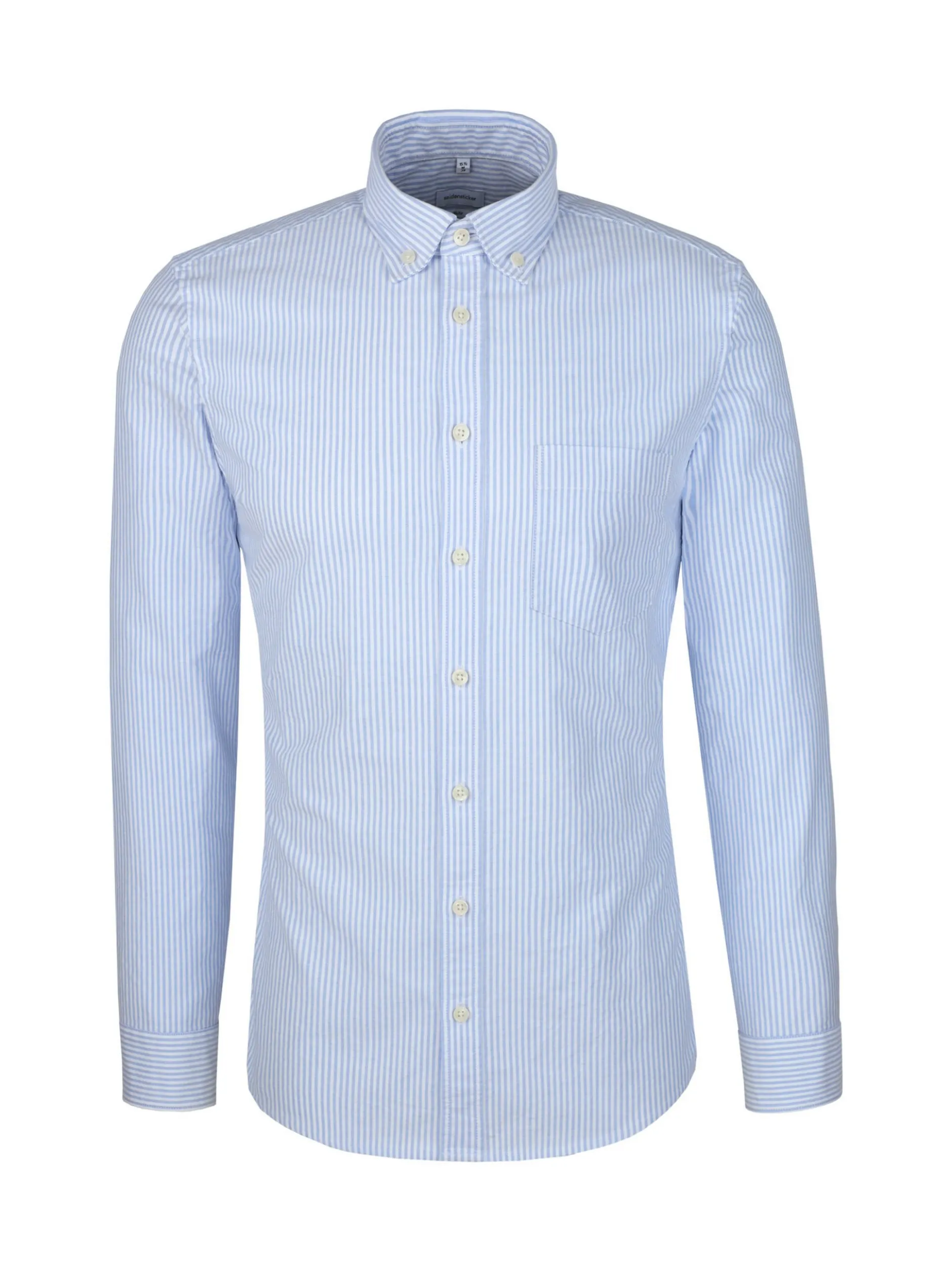 Seidensticker Herren Casual Hemd - Slim Fit in blau