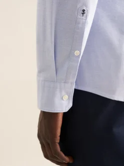 Seidensticker Herren Casual Hemd - Slim Fit in blau