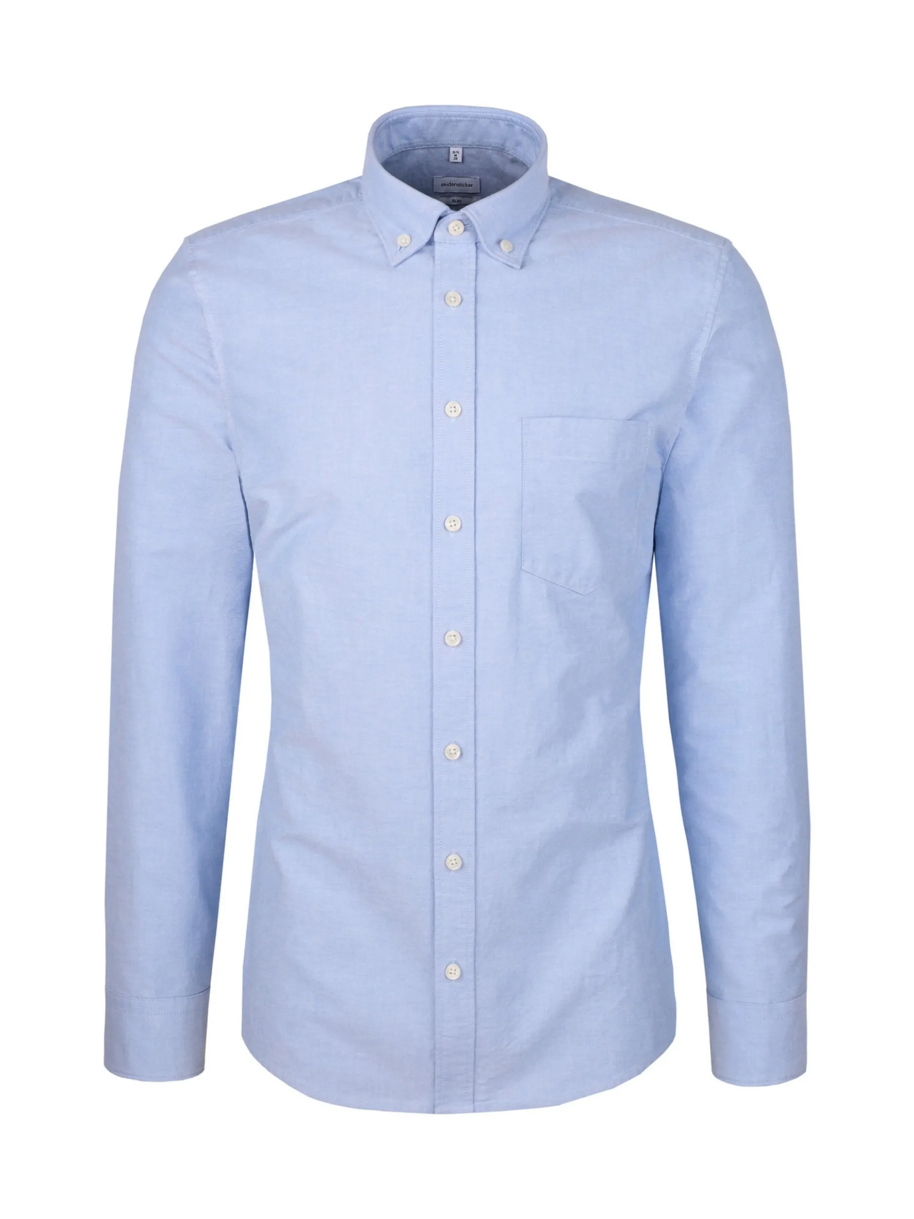 Seidensticker Herren Casual Hemd - Slim Fit in blau