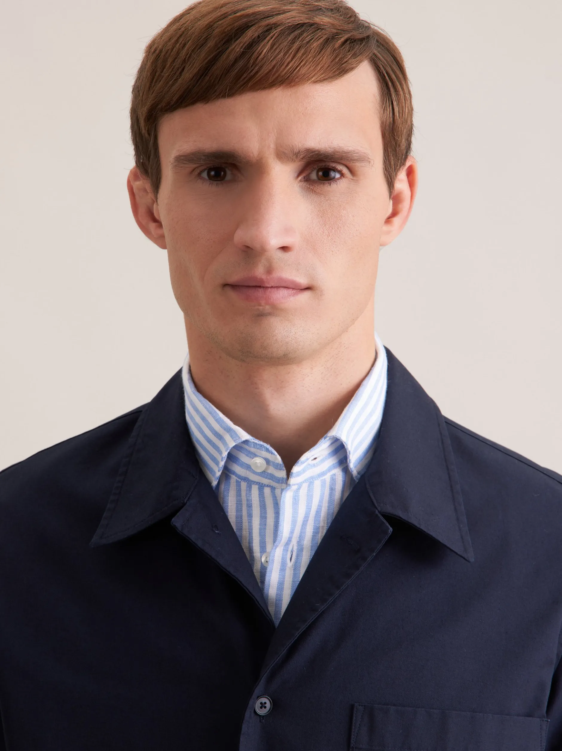 Seidensticker Herren Casual Hemd - Regular Fit in marine