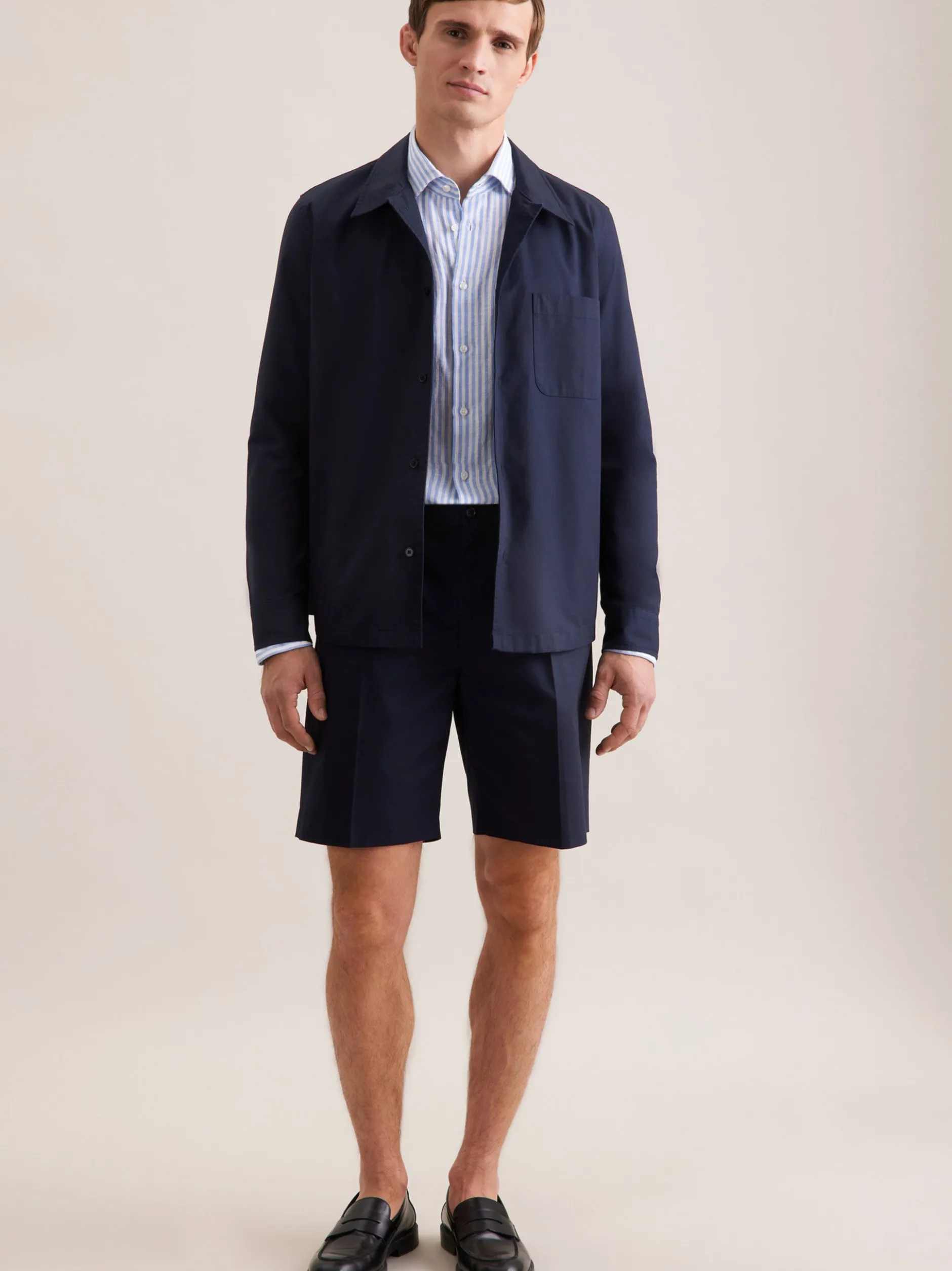 Seidensticker Herren Casual Hemd - Regular Fit in marine