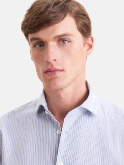 Seidensticker Herren Casual Hemd - Regular Fit in hellblau