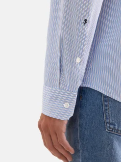 Seidensticker Herren Casual Hemd - Regular Fit in hellblau